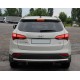 Задня дуга AK002 (нерж.) для Hyundai Santa Fe 3 2012-2018 рр