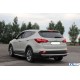 Задні кути AK-003-Подвійний (нерж.) для Hyundai Santa Fe 3 2012-2018 рр