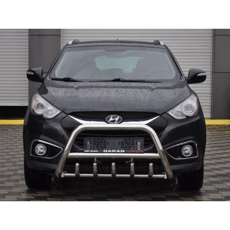 Передня дуга WT003 (нерж.) для Hyundai IX-35 2010-2015 рр