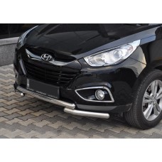 Передня дуга ST014-1 (нерж.) для Hyundai IX-35 2010-2015 рр