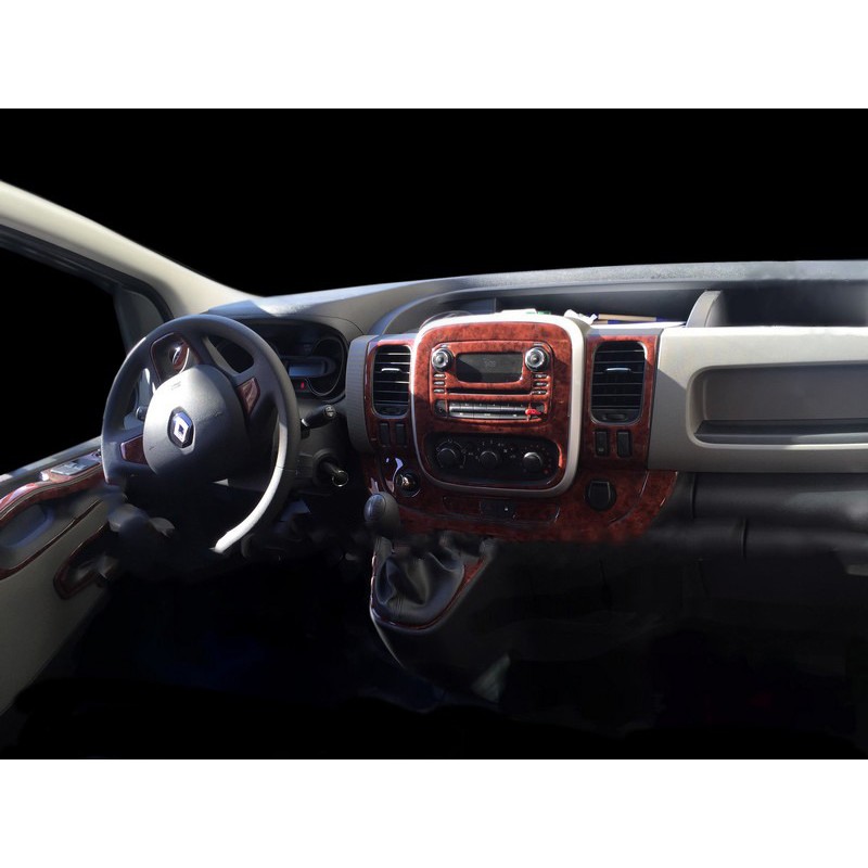 Накладка на торпеду Дерево для Fiat Talento 2016- рр