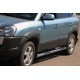 Бічні труби BB002 (2 шт., нерж.) для Hyundai Tucson JM 2004- рр