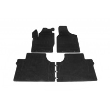 Резиновые коврики Polytep (4 шт, резина) для Seat Alhambra 1996-2010 гг