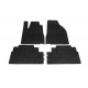 Резиновые коврики (4 шт, Polytep) для Lexus RX 2003-2009 гг