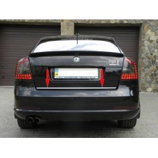 Кромка багажника (нерж.) SW для Skoda Octavia II A5 2010-2013рр