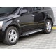 Бокові пороги Allmond Grey (2 шт., алюм.) для Kia Sorento 2002-2009 рр