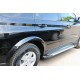 Бокові пороги Line (2 шт., алюм) для SsangYong Kyron 2005-2014 рр