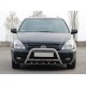 Кенгурятник WT004 (нерж) для Kia Carnival 2002-2013 рр