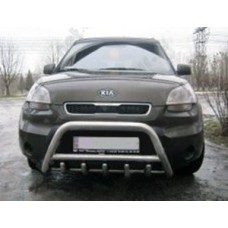Кенгурятник (нерж) 51 мм для Kia Soul II 2013-2018 рр
