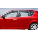 Окантовка стекол (4 шт, нерж.) для Kia Ceed 2007-2012 гг