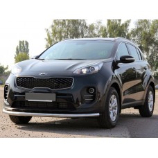Передній захист ST008 (нерж) для Kia Sportage 2015-2021 рр