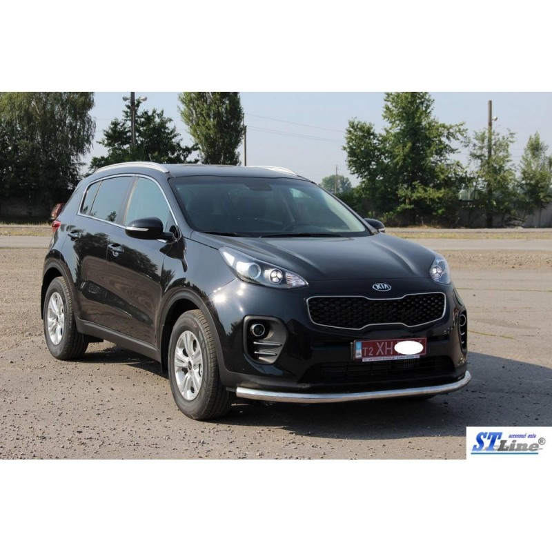 Передній захист ST008 (нерж) для Kia Sportage 2015-2021 рр