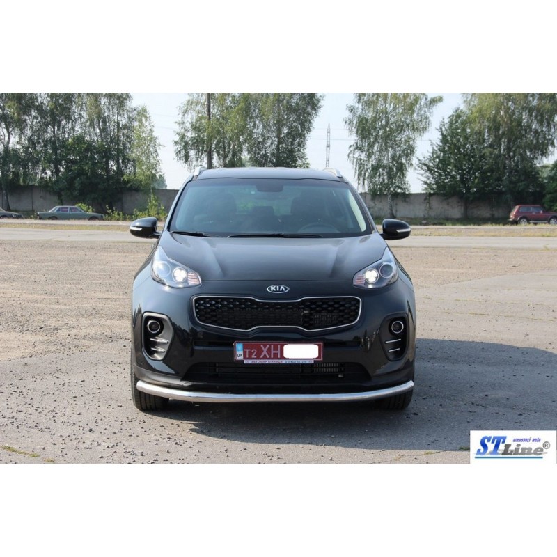 Передній захист ST008 (нерж) для Kia Sportage 2015-2021 рр