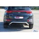 Задняя защита AK007 (нерж) для Kia Sportage 2015-2021 гг