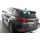Бокові пороги Maydos V2 (2 шт., алюміній -2025 нерж) для Kia Sportage 2015-2021 рр
