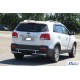 Задня дуга AK002-2 (нерж.) для Kia Sorento XM 2009-2014 рр