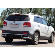 Задня дуга AK003-2 (нерж.) для Kia Sorento XM 2009-2014 рр