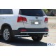 Задня дуга AK003-2 (нерж.) для Kia Sorento XM 2009-2014 рр