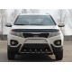 Кенгурятник WT003 (нерж.) для Kia Sorento XM 2009-2014 гг