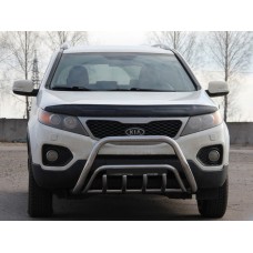 Кенгурятник WT002/2 (нерж.) для Kia Sorento XM 2009-2014 гг