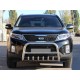 Кенгурятник WT021 (нерж.) для Kia Sorento XM 2009-2014 гг
