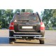 Задняя дуга AK007 (нерж.) для Kia Sportage 2004-2010 гг