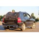 Задняя дуга AK007 (нерж.) для Kia Sportage 2004-2010 гг