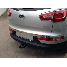 Кромка багажника (нерж.) Carmos - Турецька сталь для Kia Sportage 2010-2015 рр