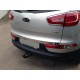 Кромка багажника (нерж.) OmsaLine - Італійська нержавійка для Kia Sportage 2010-2015 рр
