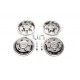 Ковпаки з нержавійки Ексклюзив V3 (2 катковий, 4 шт) для Mercedes Sprinter W907/W910 2018- рр