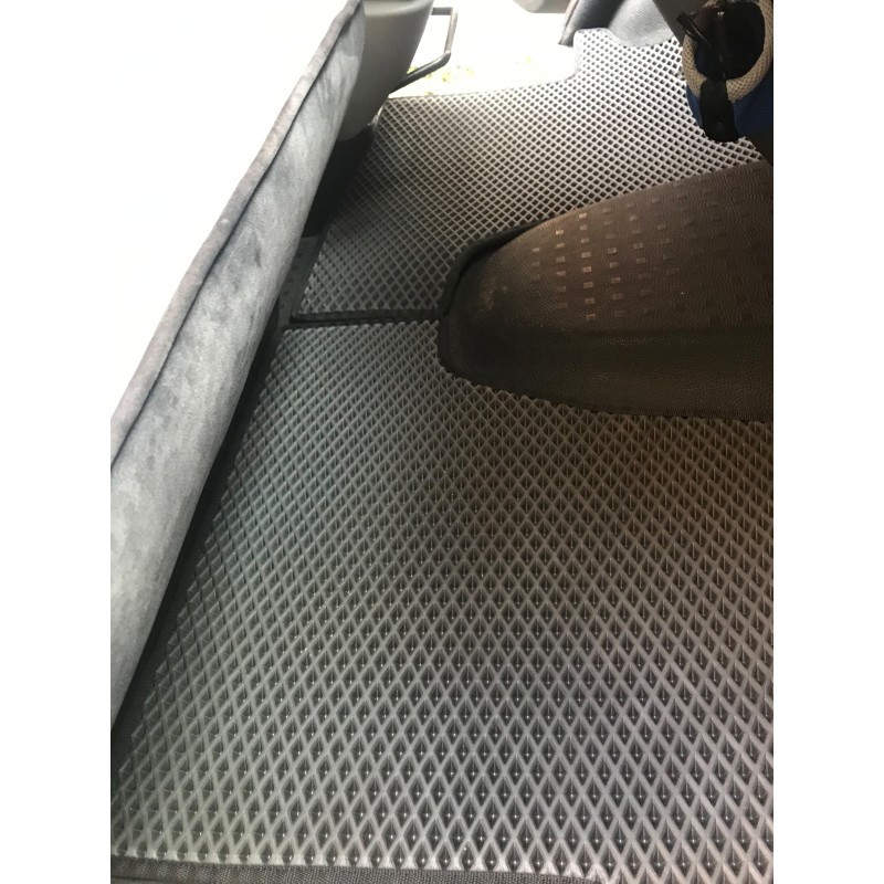 Килимки EVA (чорні, передні, для 2-20251) для Volkswagen T5 Caravelle 2004-2010 рр