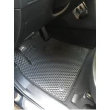 Коврики 5 мест (EVA, черные) для Hyundai Santa Fe 3 2012-2018 гг
