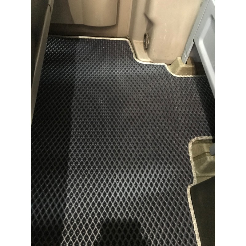 Килимки 2-ряд для ориг. Вантаж-пас. (EVA, чорні) для Mercedes Sprinter W906 2006-2018 рр