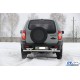 Задняя дуга AK015 (нерж.) для Chevrolet Niva