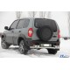 Задняя дуга AK015 (нерж.) для Chevrolet Niva