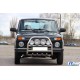 Кенгурятник QT007 (нерж.) для Lada Niva и Urban