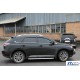 Бокові пороги RedLine Black (2 шт, алюміній) для Lexus RX 2009-2015 рр
