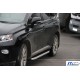 Бокові пороги RedLine Black (2 шт, алюміній) для Lexus RX 2009-2015 рр