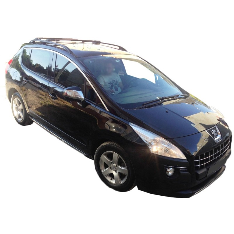 Рейлинги Skyport Black для Peugeot 3008 2008-2016 гг