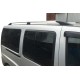 Рейлінги Хром Металеві ніжки для Fiat Doblo I 2001-2005 рр