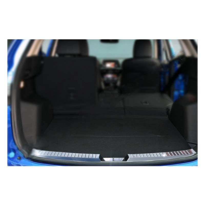 Накладка на задній поріг (нерж.) для Mazda CX-5 2012-2017рр
