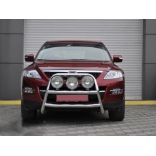 Передній захист WT018 (нерж.) для Mazda CX-7 2006-2012рр