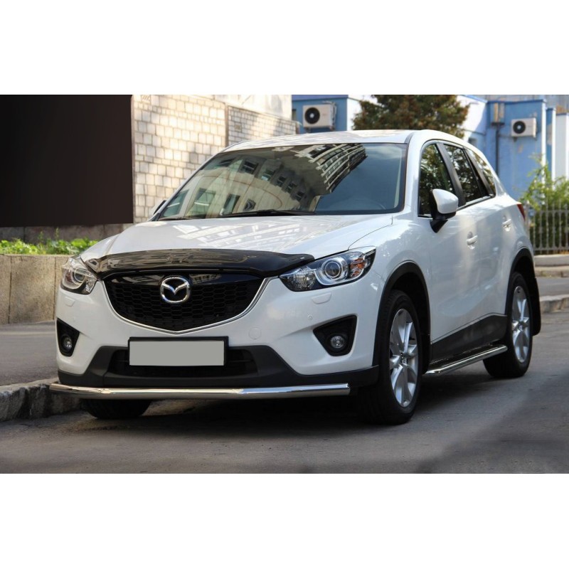 Передній захист ST008 (нерж) для Mazda CX-3 2015- рр