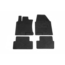 Резиновые коврики (4 шт, Polytep) для Nissan Qashqai 2007-2010 гг