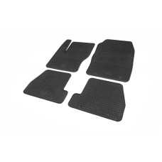 Резиновые коврики (4 шт, Polytep) для Ford Focus III 2011-2017 гг