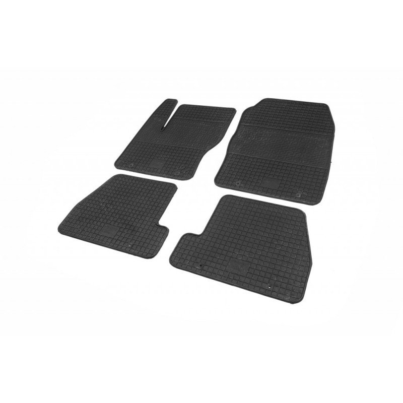 Резиновые коврики (4 шт, Polytep) для Ford Focus III 2011-2017 гг
