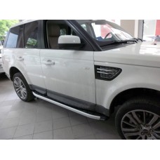 Бокові пороги Fullmond (2 шт., алюм.) для Range Rover Sport 2005-2013 рр