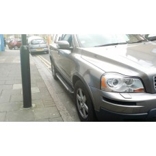 Бокові пороги RedLine V1 (2 шт., Алюміній) для Volvo XC90 2002-2014 рр
