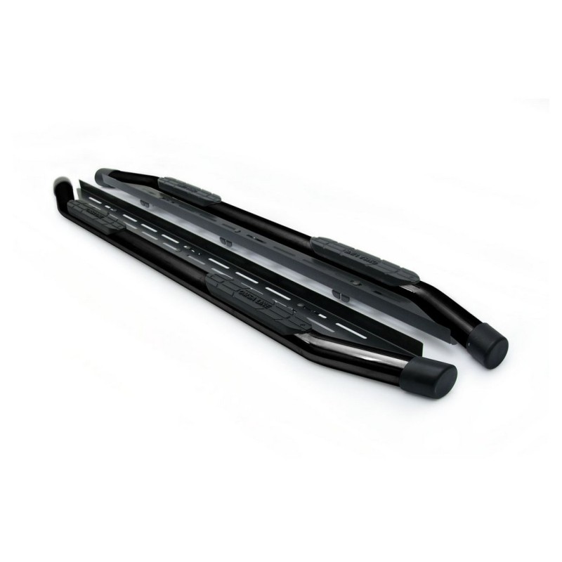 Боковые пороги Almazon Black 76mm (2 шт., метал) для Mercedes X class