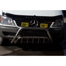 Кенгурятник WT002 (нерж.) для Mercedes Sprinter W901/902/903/904/905 1995-2006 рр